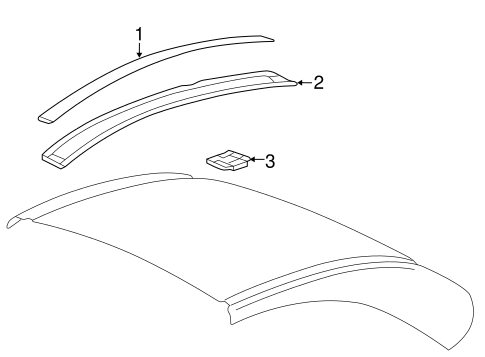 911 EXTERIOR TRIM - TOP