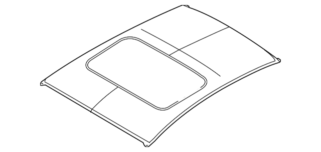 AE8Z-5850202-A Деталь ROOF PANEL