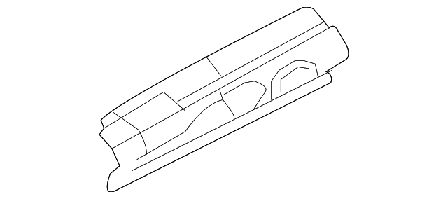 AE8Z-58513A06-A Деталь OUTER REINF, RIGHT
