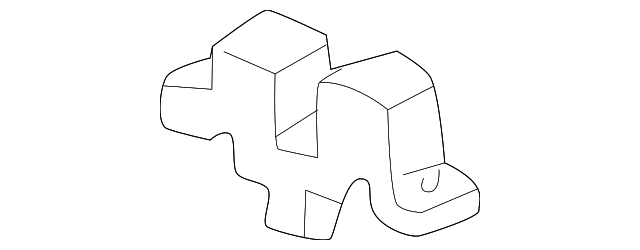 XW4Z18A456AA UPPER CASE MOUNT BRACKET