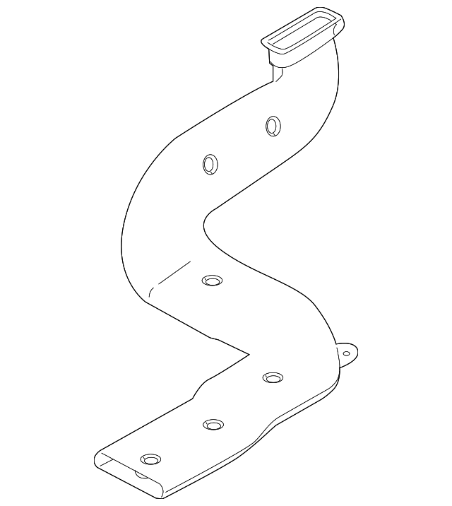 BE8Z-18C297-C Деталь DUCT ASSY, RIGHT