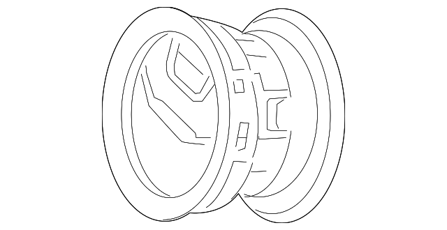 BE8Z-19893-AB Деталь VENT LOUVER, LEFT