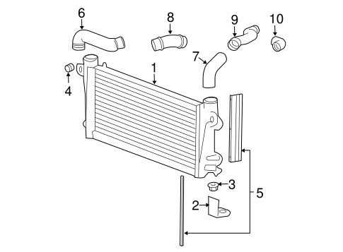 Savana 3500 INTERCOOLER