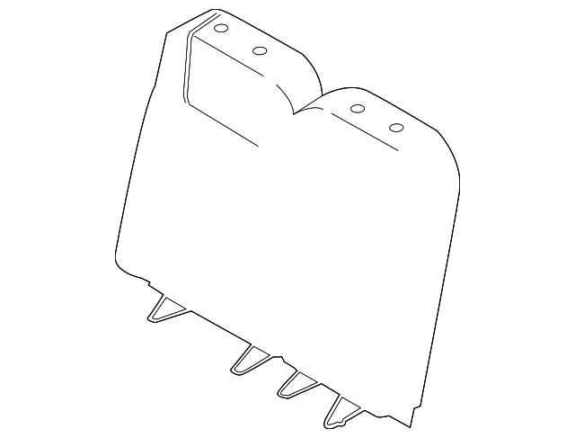 CK4Z-9966600-AD Деталь SEAT BACK COVER, RIGHT