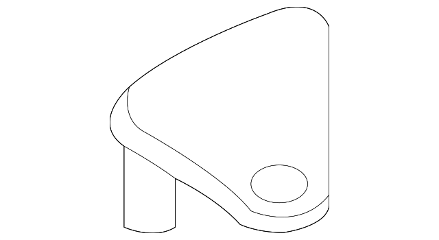 30741036 Деталь UPPER RETAINER, RIGHT