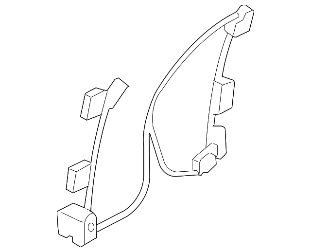 6R3Z-6323208-A Деталь REGULATOR, RIGHT