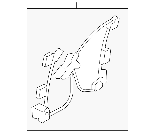 6R3Z6323200AA Деталь REGULATOR ASSY, RIGHT