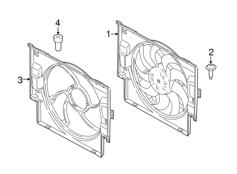 Cooling Fan for 2017 BMW 440i xDrive Gran Coupe #0