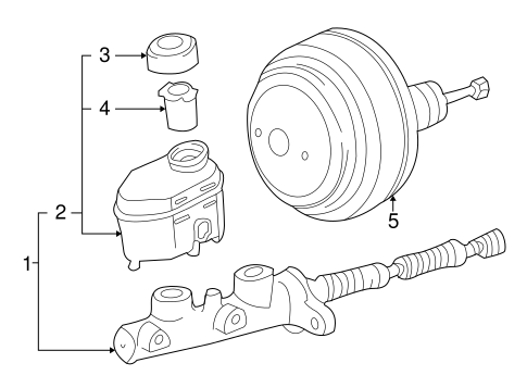 BODY/MASTER CYLINDER - COMPONENTS ON DASH PANEL for 2003 Toyota Tundra #1