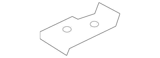 DYF500092 SPACER, LEFT