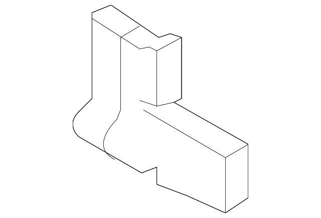 DHE500103 LOWER DEFLECTOR, RIGHT