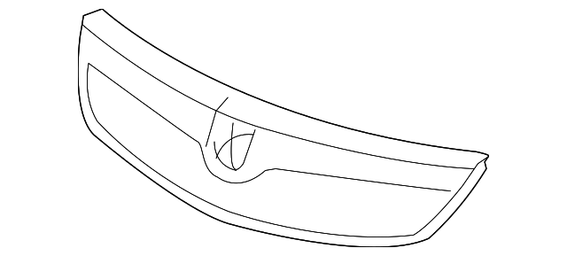 25786577 Деталь CENTER GRILLE