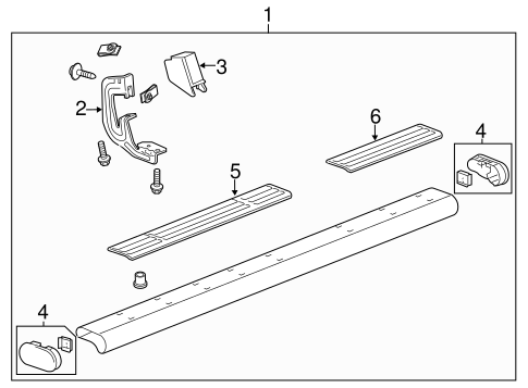 Sierra 1500 RUNNING BOARD 3