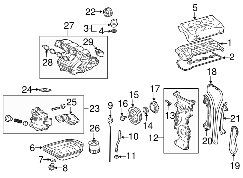 FUEL SYSTEM/INTAKE for 2009 Scion tC #1