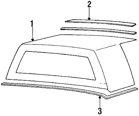 New Yorker EXTERIOR TRIM - ROOF
