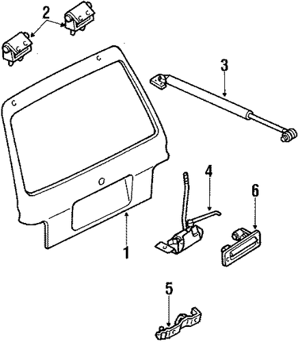 Festiva GATE & HARDWARE