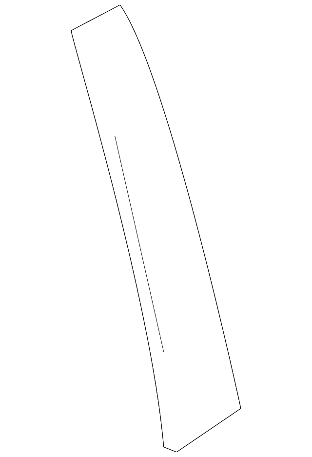 BA5Z-54255A34-AA Деталь APPLIQUE PANEL, RIGHT