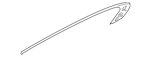 8A5Z-54255A61-A Деталь FRAME MOLDING, LEFT