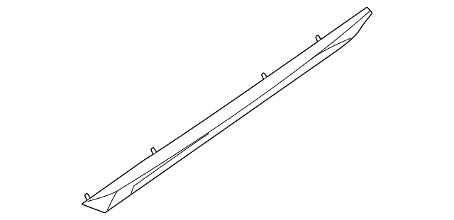 8A5Z-5425556-AA Деталь LOWER MOLDING, RIGHT