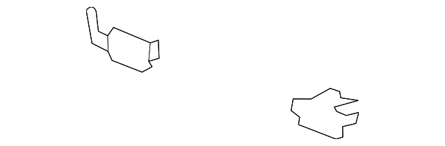 5G1Z-5461383-AA CATCH, LEFT