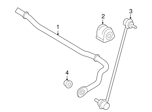 FRONT SUSPENSION/STABILIZER BAR & COMPONENTS for 2010 Scion xB #1