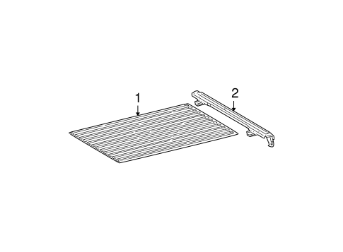 BODY/FLOOR - PICK UP BOX for 1997 Toyota Tacoma #1