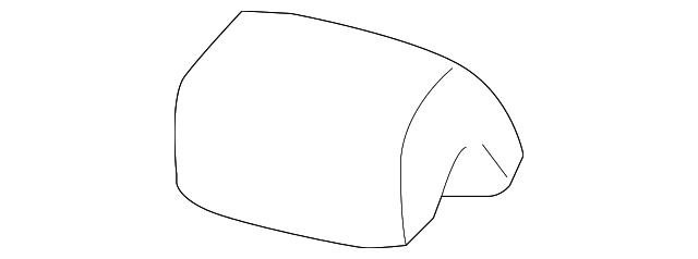 12792730 HEADREST COVER, LEFT
