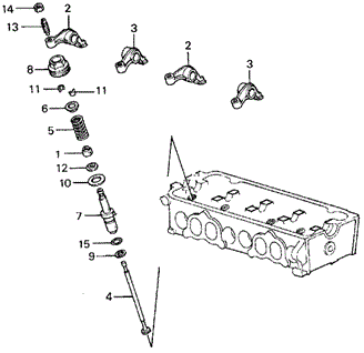 Auxiliary Valve for 1986 Honda Civic #0