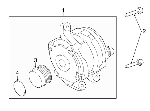Electrical/Alternator for 2013 Ford Escape #2