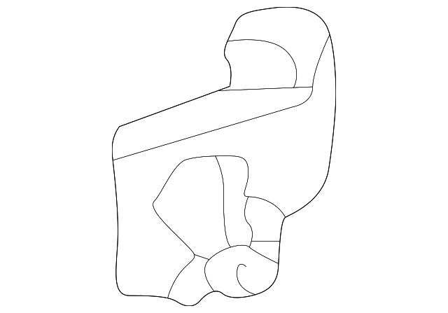 XW4Z-54101C24-AA Деталь SIDEMEMBER BRACKET, RIGHT