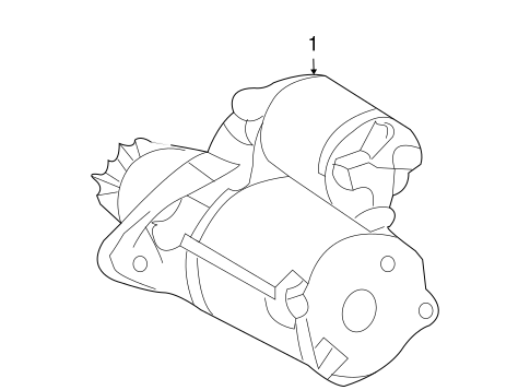 ELECTRICAL/STARTER for 2011 Toyota RAV4 #1