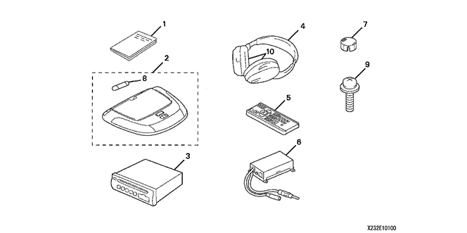 ACCESSORIES/DVD BASED I-VES for 2003 Honda ACCORD SEDAN #1