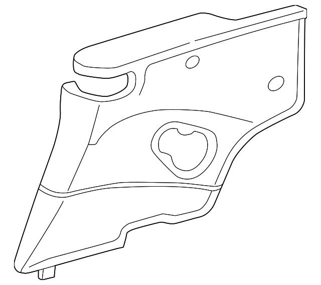 996-555-071-17-FEK Деталь QTR TRIM PANEL, LEFT