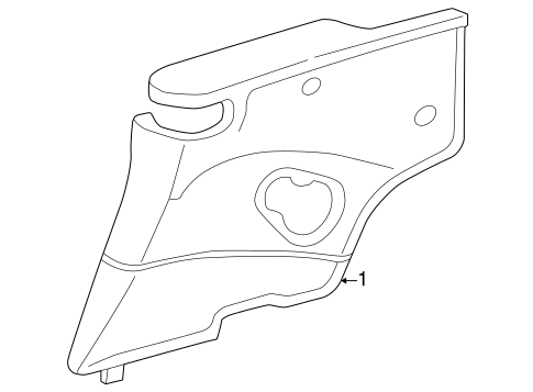 911 INTERIOR TRIM - QUARTER PANELS 2
