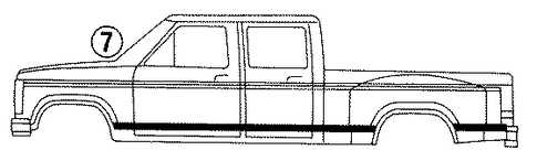 F-350 STRIPE TAPE 6
