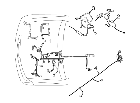 ELECTRICAL/WIRING HARNESS for 2008 Nissan Frontier #1
