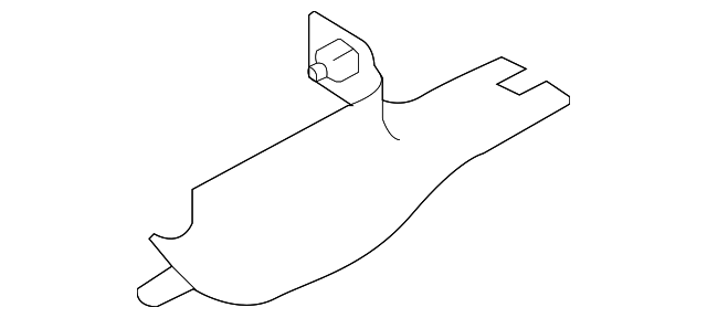 T2R11527LAA Деталь KICK PANEL TRIM, RIGHT