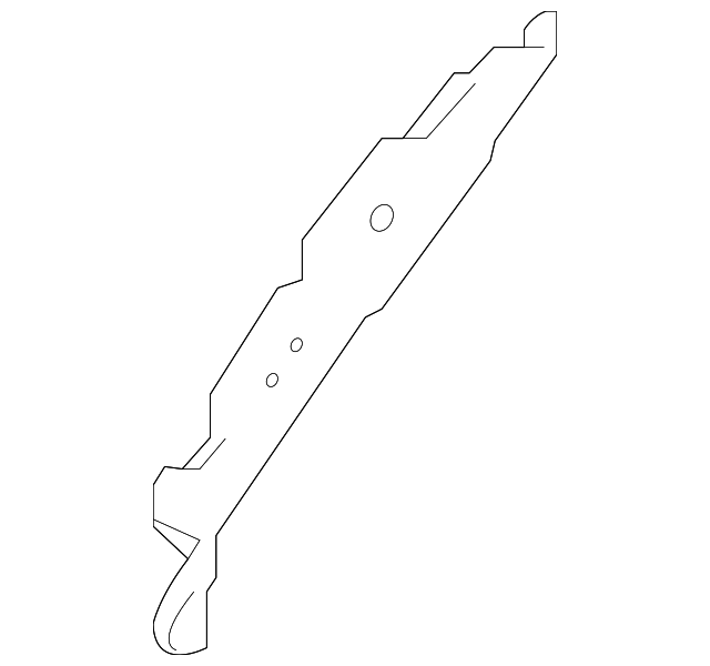 T2R7340 Деталь WNDSHLD PLR TRIM BRACKET, LEFT