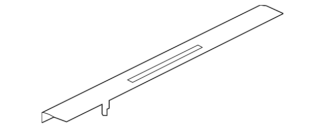 T2R10159 Деталь SCUFF PLATE, RIGHT