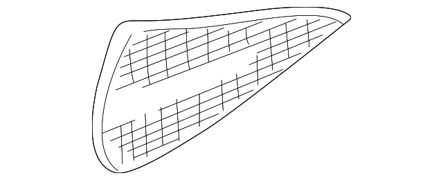 XR828029CGT Деталь SPEAKER GRILLE, RIGHT