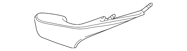 XR843906ADY Деталь ARMREST, RIGHT