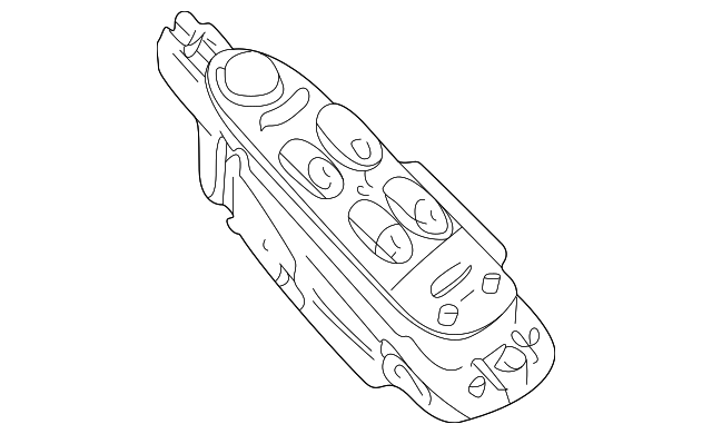 XR837173 Деталь SWITCH ASSY, LEFT