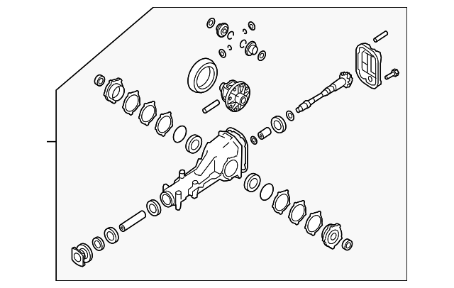 32006227 Деталь DIFRNTAL ASSY