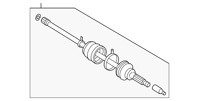 32009817 Деталь OUTER JOINT ASSY, LEFT