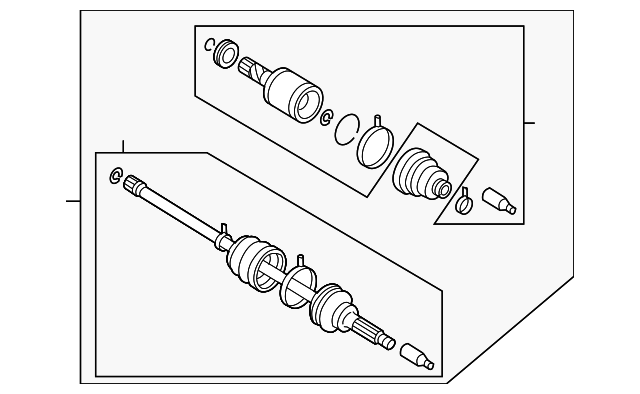 32006336 Деталь AXLE ASSY, RIGHT