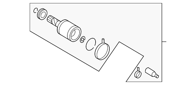32006348 Деталь INNER JOINT ASSY, RIGHT