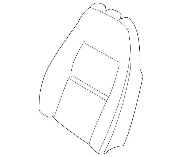 5311220 Деталь SEAT BACK PAD, LEFT
