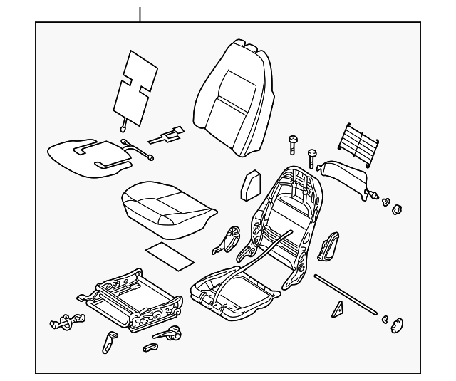 4369120 Деталь SEAT ASSY, LEFT