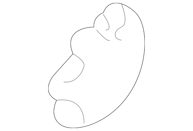 4654596 Деталь ADJUST HANDLE, LEFT