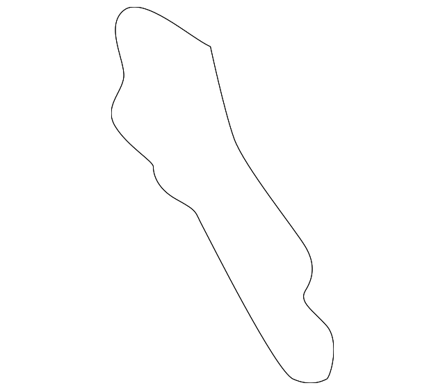 1372621 Деталь WEATHERSTRIP SUPPORT PLATE, LEFT